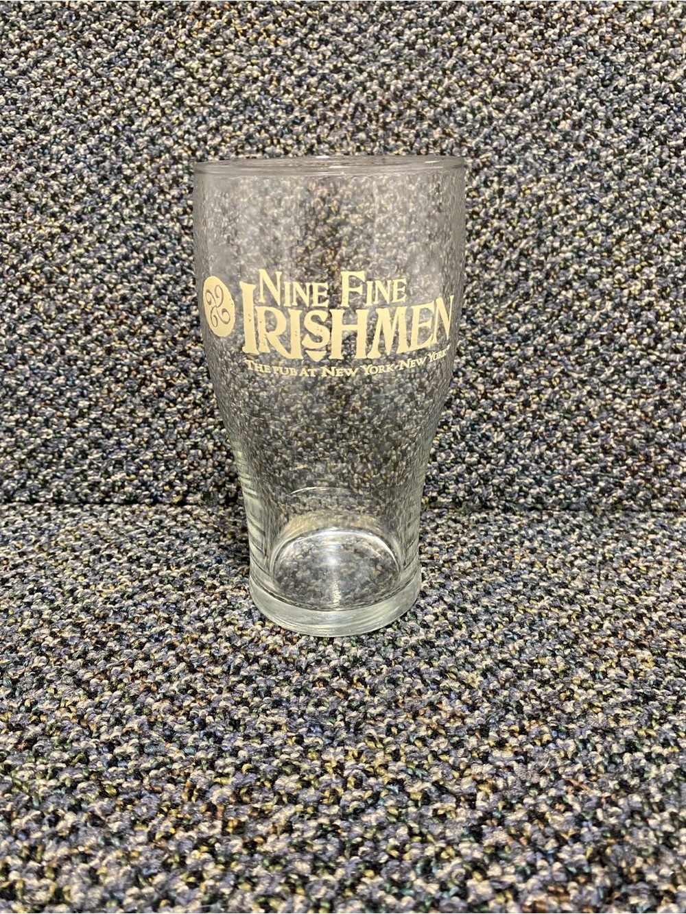 Souvenir Pint Beer Glass from Las Vegas Nine Fine Irishmen